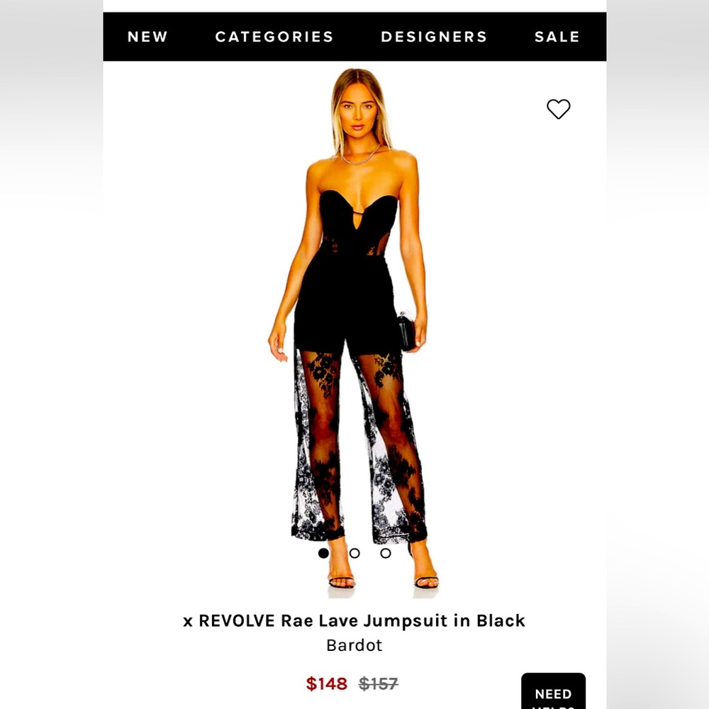Bardot jumpsuit